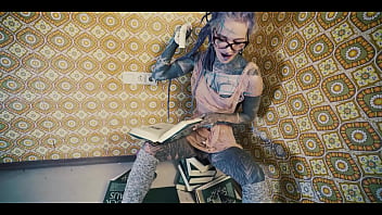 Anal gaping and wet play all over books and toys