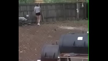 Slutty manda playing with her pussy