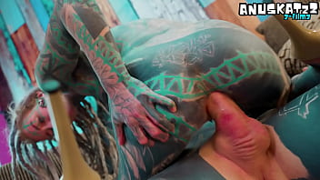 Dreadhead in heels bwc's anal gape facial gapes anal facial