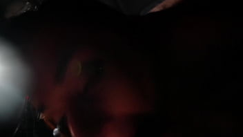 Luiza marcato ass obliteration in a car