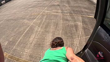 Pov blowing sd and getting face painted