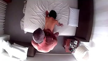 Asian housemaid gets her pussy fucked before breakfast