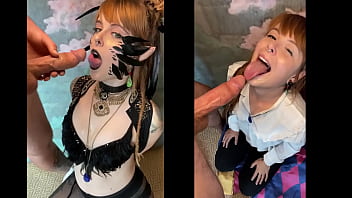 Cosplayer Deepthroats Her Photographer's Big Juicy Cock Olivia Jarden thumbnail