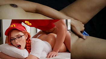 Mcdonald's girl worker fuck in shop