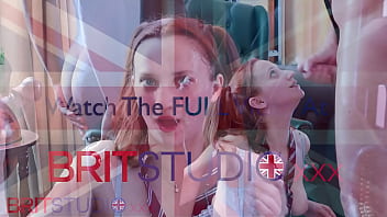 Victoria's first ever school girl blowbang