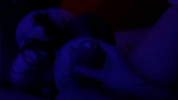 Christmas blowjob and ass licking tiny petite teen pov