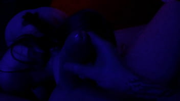 Christmas blowjob and ass licking tiny petite teen pov