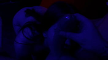 Christmas blowjob and ass licking tiny petite teen pov