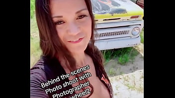 Behind the scenes photo shoot with photographer tireandwheelb tireandwheel2 augusta georgiaoutfit windsorstore #car #