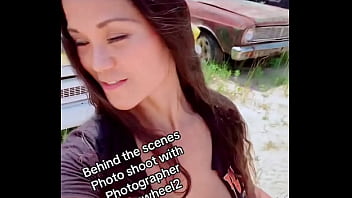 Behind the scenes photo shoot with photographer tireandwheelb tireandwheel2 augusta georgiaoutfit windsorstore #car #