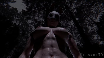 La cazadora busca vergas para saciar su sed de sexo dead by daylight