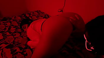 Latina stepmother fucks her stepson on halloween