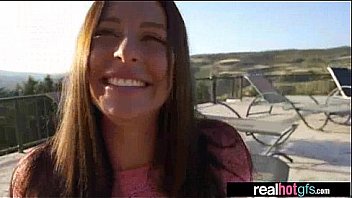 Hard sex action tape with hot real sexy amateur gf ally video 04