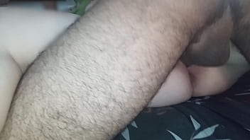 Humilhando corno com pau monstro do amigo