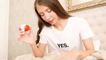 Perfectly innocent looking stephanie moon touches herself in this video