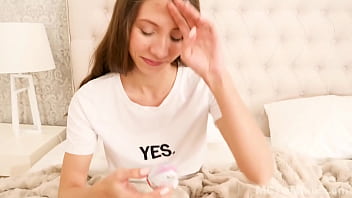 Perfectly innocent looking stephanie moon touches herself in this video