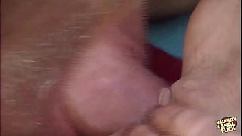 Trinity slurlps old guys cock and gets a mouthful