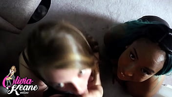 Two british teens sucking cock