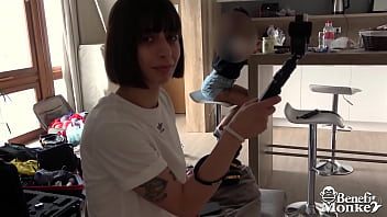 Three sexy ladies put their oral skills to the test with a hard dick