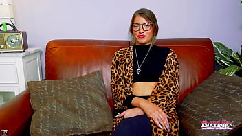 Athletic blonde hottie raelynn masturbates and sucks a cock to get banged