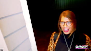 Athletic blonde hottie raelynn masturbates and sucks a cock to get banged