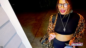 Athletic blonde hottie raelynn masturbates and sucks a cock to get banged