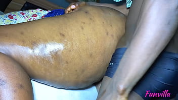 African student visits and fucks his fat ass teacher at home