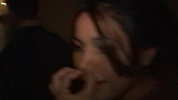 Girl and guy in oral service