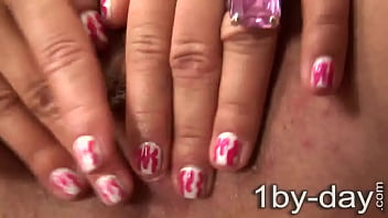 Hot lusty carmen pleases her holes