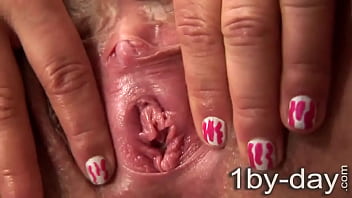 Hot lusty carmen pleases her holes