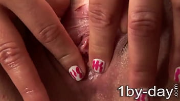 Hot lusty carmen pleases her holes