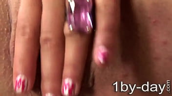 Hot lusty carmen pleases her holes