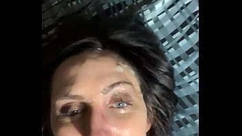 Candidsandra gets facialized