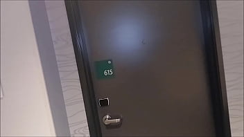 My uber eats client let me spoon feed her my cum off her face after she sucked me dry as a tip