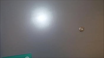 My uber eats client let me spoon feed her my cum off her face after she sucked me dry as a tip