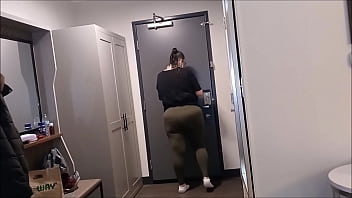 My uber eats client let me spoon feed her my cum off her face after she sucked me dry as a tip