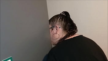 My uber eats client let me spoon feed her my cum off her face after she sucked me dry as a tip