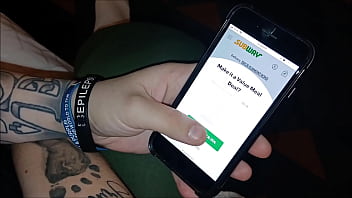 My uber eats client let me spoon feed her my cum off her face after she sucked me dry as a tip