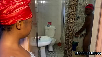 Big tits stepmom caught peeping and fucks bbc stepson