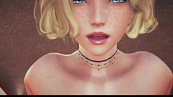 Ugly stud buggers two blondes