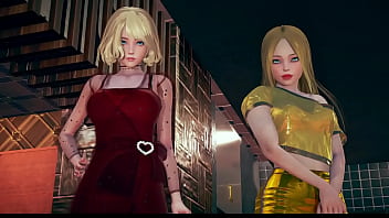 Ugly stud buggers two blondes