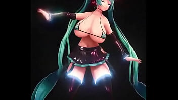 Hatsune miku moves the body only for you