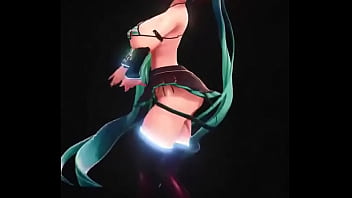 Hatsune miku moves the body only for you