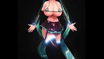 Hatsune miku moves the body only for you