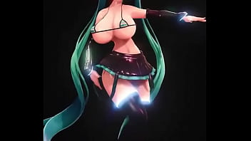 Hatsune miku moves the body only for you