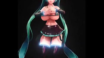 Hatsune miku moves the body only for you