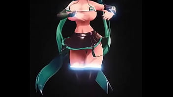Hatsune miku moves the body only for you