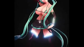 Hatsune miku moves the body only for you