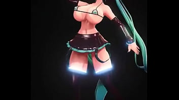 Hatsune miku moves the body only for you