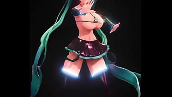 Hatsune miku moves the body only for you